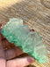 Green Halite Crystal Raw Specimen Cluster