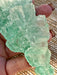 Green Halite Crystal Raw Specimen Cluster