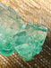 Green Halite Crystal Raw Specimen Cluster