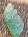 Green Halite Crystal Raw Specimen Cluster