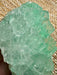 Green Halite Crystal Raw Specimen Cluster