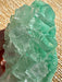 Green Halite Crystal Raw Specimen Cluster