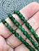 Green Aventurine Crystal Faceted Bead Bracelet