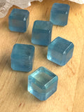 Aquamarine Crystal Mini Cube