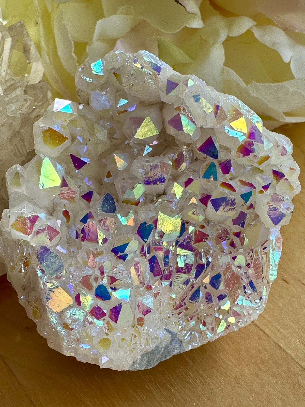 Angel Aura Geode Clusters - Various Choices — Crystal Sanctuary Australia