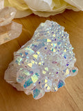 Angel Aura Geode Clusters - Various Choices