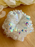 Angel Aura Geode Clusters - Various Choices