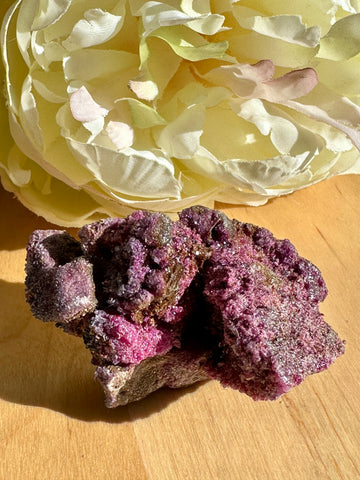 Honeycomb Ruby Mineral Specimen Crystal