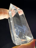 Blue Needle Clear Quartz Crystal Point