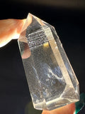 Blue Needle Clear Quartz Crystal Point