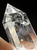 Blue Needle Clear Quartz Crystal Point