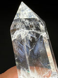 Blue Needle Clear Quartz Crystal Point