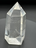 Blue Needle Clear Quartz Crystal Point