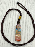 Chakra Crystal Orgonite Pendant