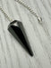 Black Tourmaline Crystal Pendulum