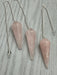 Rose Quartz Crystal Pendulum