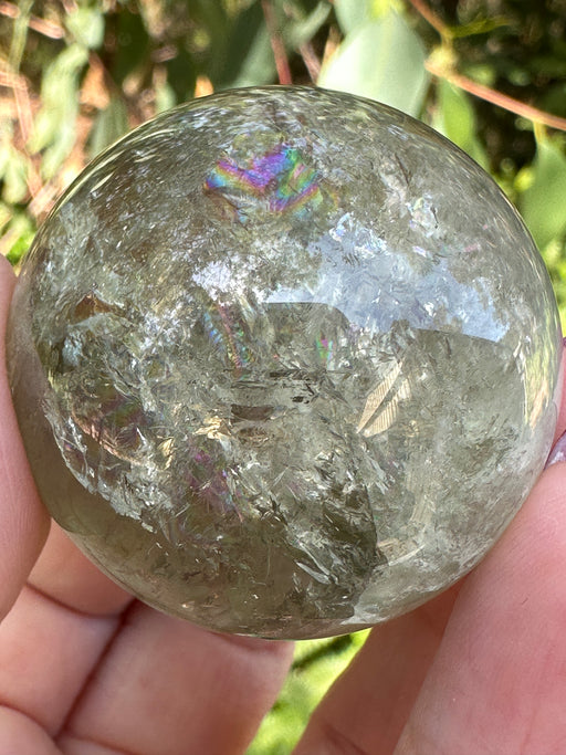 Green Amethyst (Prasiolite/Green Quartz/Vermarine) Sphere