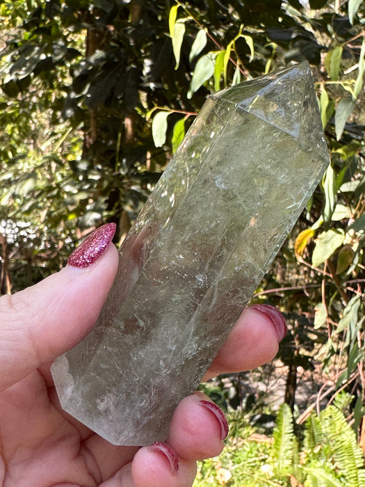 Green Amethyst (Prasiolite/Green Quartz/Vermarine) Point