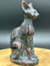Garnet and Astrophyllite Egyptian Sphinx Cat