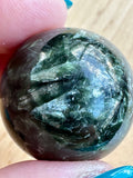 Seraphinite Mini Crystal Sphere