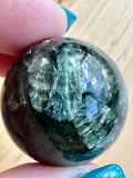 Seraphinite Mini Crystal Sphere