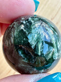 Seraphinite Mini Crystal Sphere