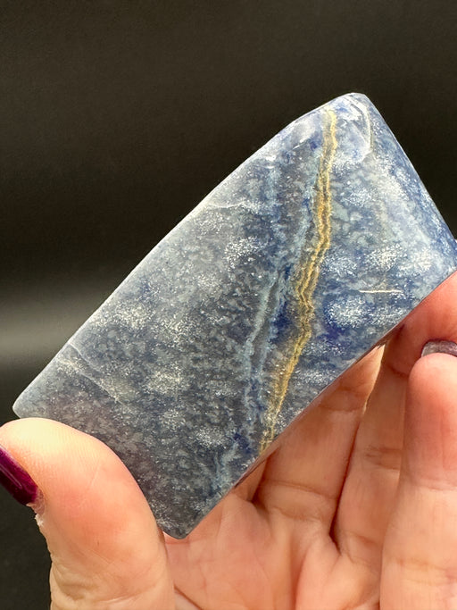 Dumortierite Heart Bowl