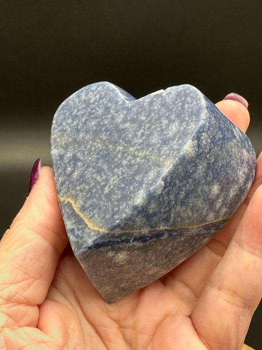 Dumortierite Heart Bowl