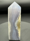 Blue Lace Agate Druzy Points - Various Choices