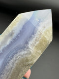 Blue Lace Agate Druzy Points - Various Choices