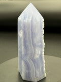 Blue Lace Agate Raw Crystal Tower