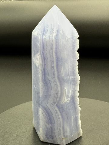 Blue Lace Agate Raw Crystal Tower