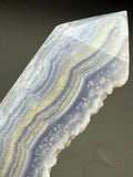 Blue Lace Agate Raw Crystal Tower