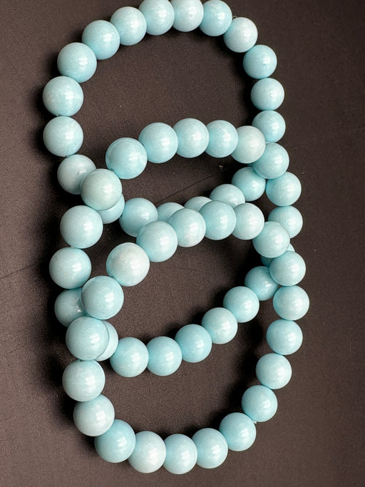 Hemimorphite Bead Bracelet