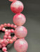 Rare Sakura Cherry Blossom Rhodonite Bead Bracelet 