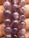 Purple Rabbit Hair Bead Bracelet