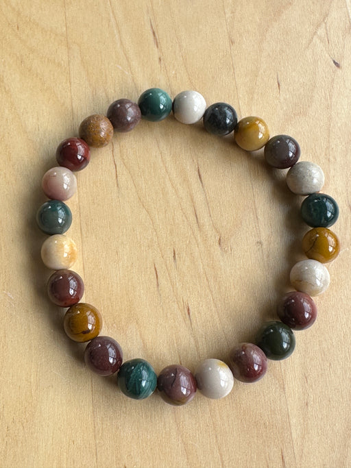 Alashan Agate Bead Bracelet Jewellery