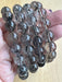 Black Tourmalinated Quartz Bead Bracelet Jewellery