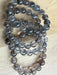 Black Tourmalinated Quartz Bead Bracelet Jewellery