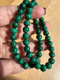 Malachite Bead Bracelet Jewellery