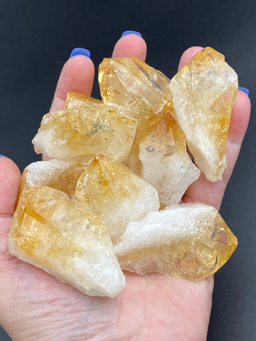 Citrine Crystal Points