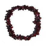 Garnet Chip Bracelet Crystal Jewellery