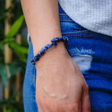 Lapis Lazuli Chip Bracelet Crystal Jewellery