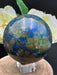 Lapis Lazuli and Fynchenite Sphere