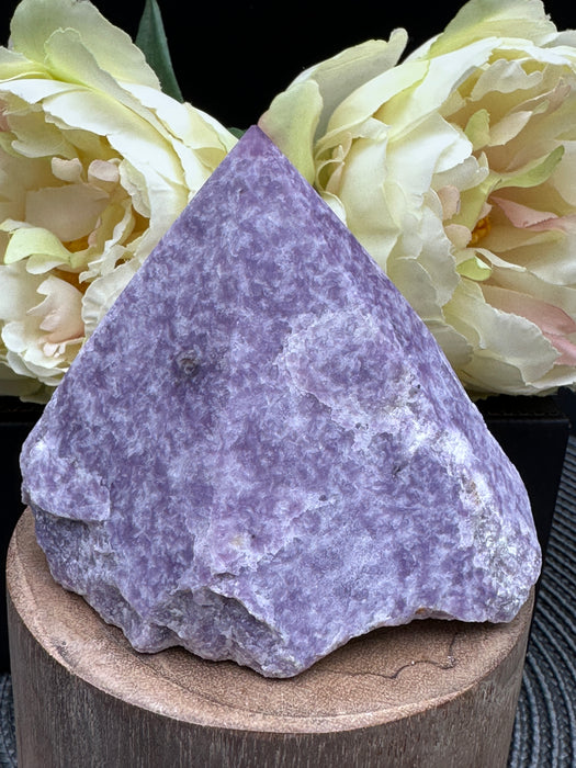 Lepidolite Semi-Polished Raw Chunky Point