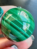 Malachite Crystal Sphere