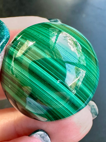 Malachite Crystal Sphere