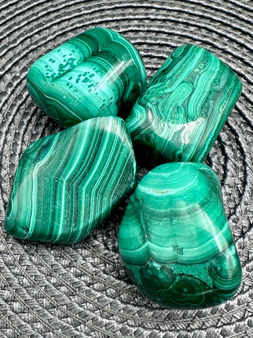 Malachite Tumbled Stones