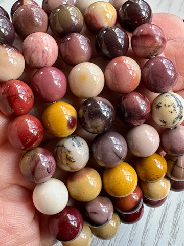 Mookaite Bead Bracelet