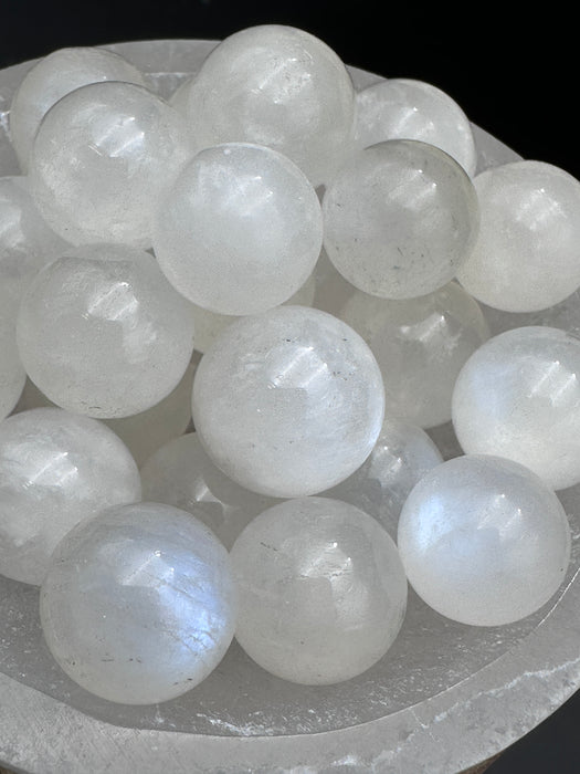 Moonstone Crystal Mini Spheres